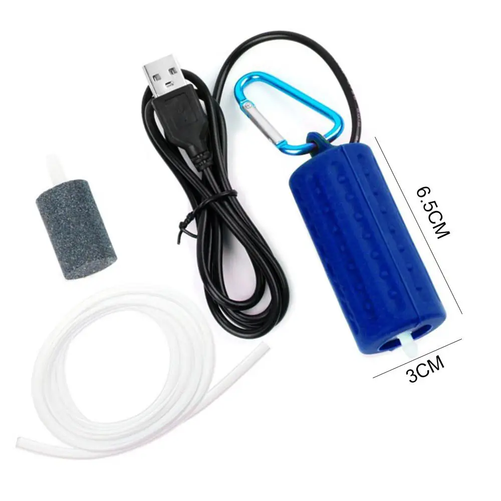 Аквариумный кислородный воздушный насос с USB бесшумные энергосберегающие