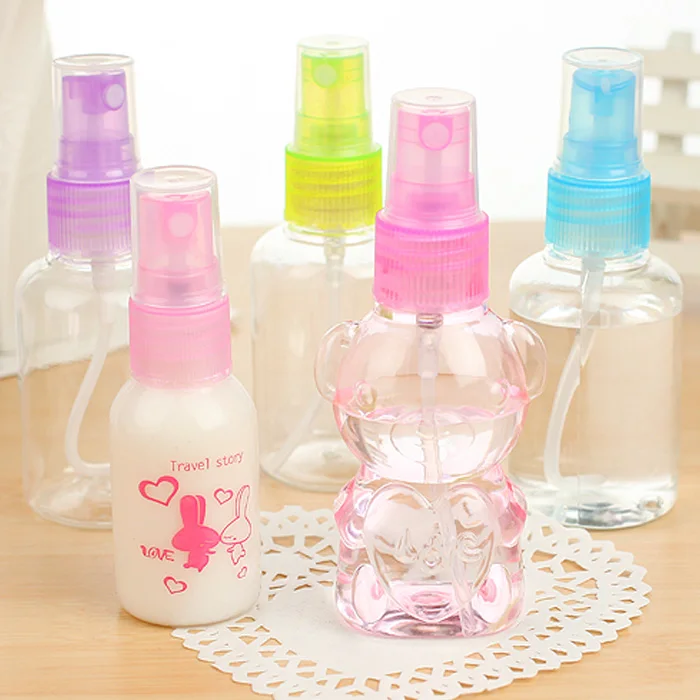 3 шт. прозрачные флаконы распылители для косметики|storage bottle|transparent cansbottle storage |