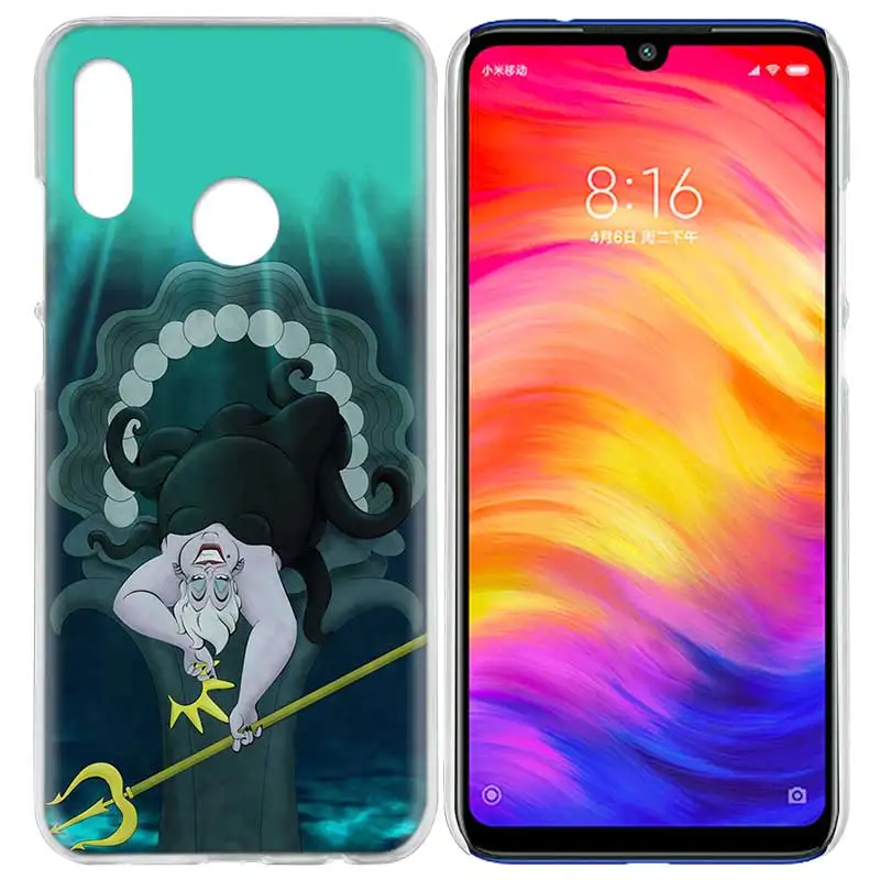 Чехол для Xiaomi Redmi Note 7 7A фотоаппаратов моментальной печати 7S 6 6A 5 Y3 K20 mi 8 до 9 лет CC9 CC9E A1 A2 A3 играть F1 Lite Pro Plus Урсула, Русалочка