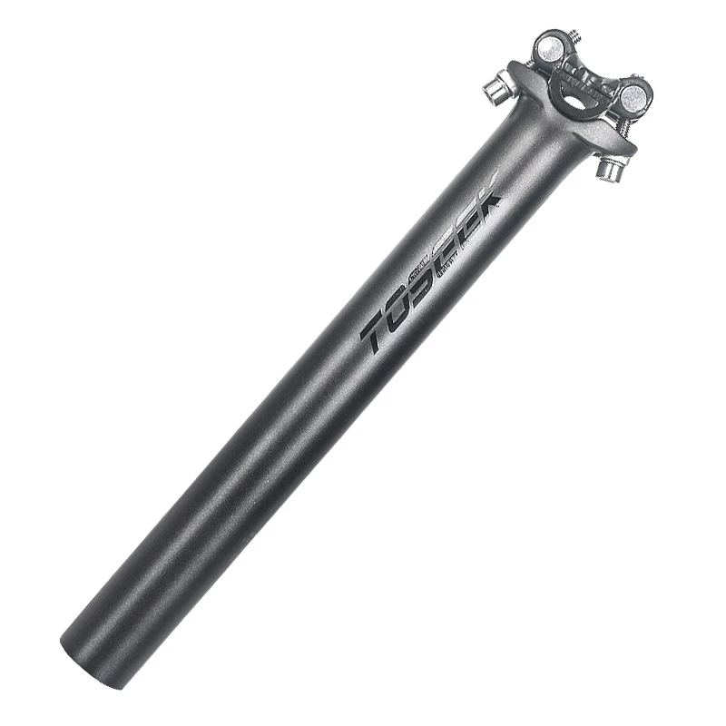 

TOSEEK Carbon Seatpost 27.2/30.8/31.6mm matte black 3kCarbon Fiber MTB Road Bicycles Carbon Fiber seat post Light 220g seat tube