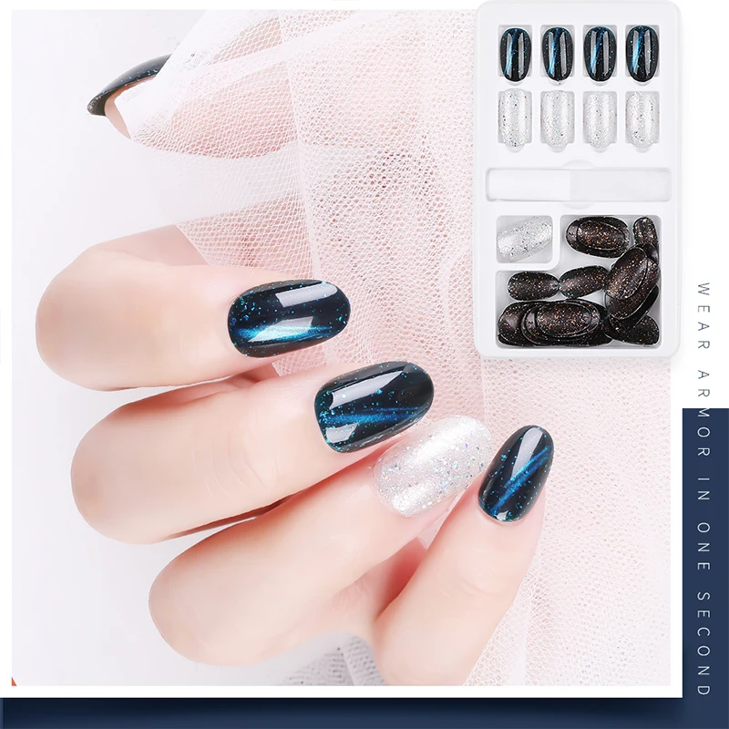 30 шт многоразовые палочки на ногти Ложные полное покрытие накладные