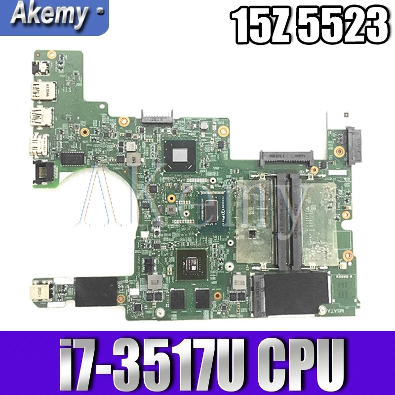

Высокое качество GNR2R для For DELL Inspiron 5523 материнская плата для ноутбука CN-0GNR2R SR0N6 I7-3517U DDR3L N13P-GV2-S-A2 полностью протестирована