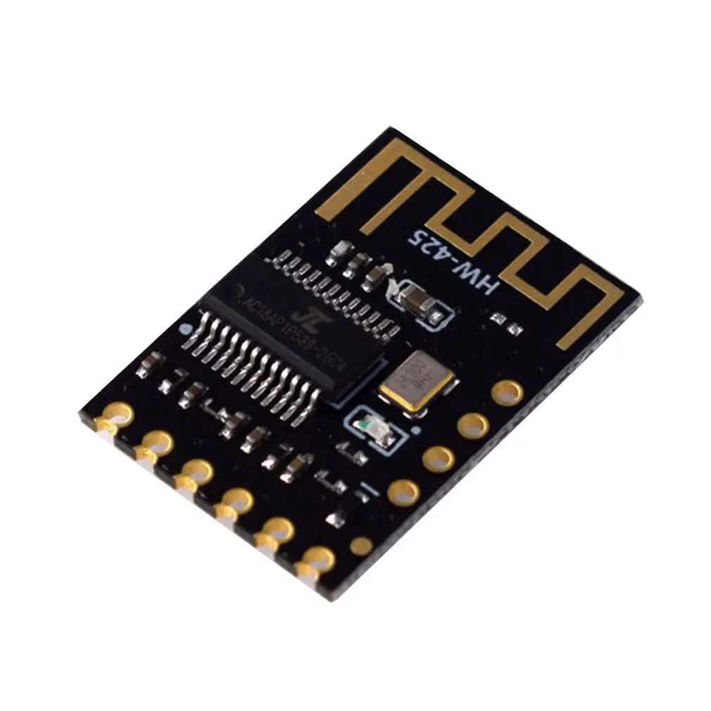 Hw-425 Digital Audio Amplifier Board Wireless Module 4.2 Stereo Lossless High Fidelity Hifi Diy Modification Black | Электроника