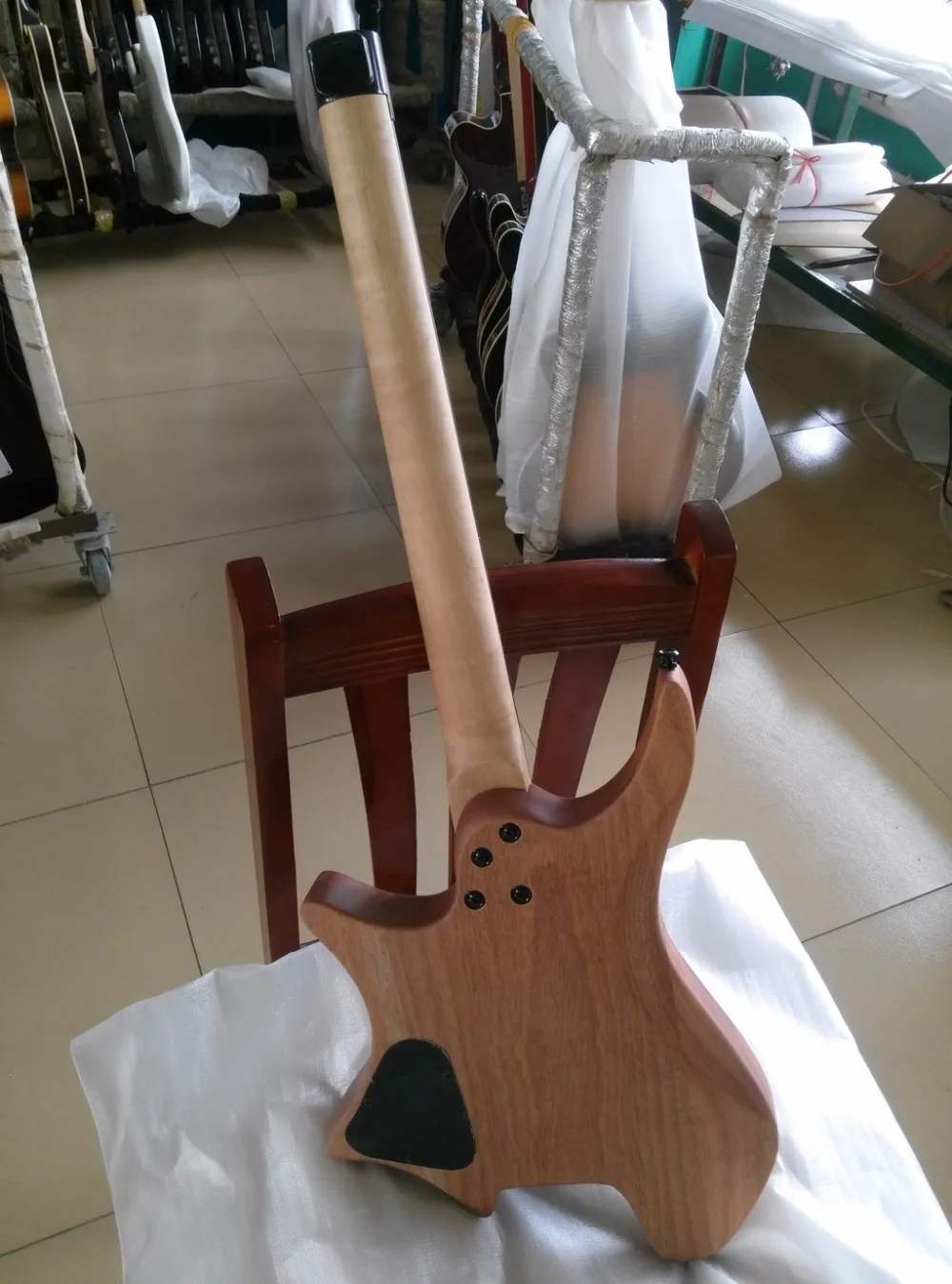 Новинка+ фабрика+ красноватый Топ без головы Strandberg Boden OS 6 электрогитара 6 струн Strandberg Boden гитара