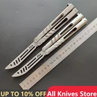 Новинка, лезвие Baliplus BRS Alpha Beast AB Butterfly нож для тренера Channel, титановая рукоятка VG10, система втулок, нож Jilt, нож для повседневного использования