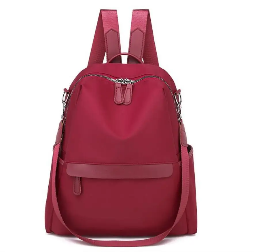 

2020 Backpacks Women Casual Rucksack Nylon School Shoulder Bag Waterproof Backpack for Teenage Girls