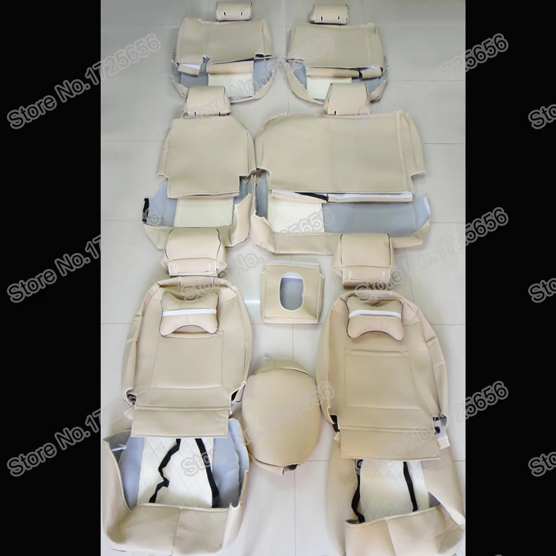 AutoDecorun сиденье из искусственной кожи для cadillac escalade 2008 аксессуары чехлы сидений
