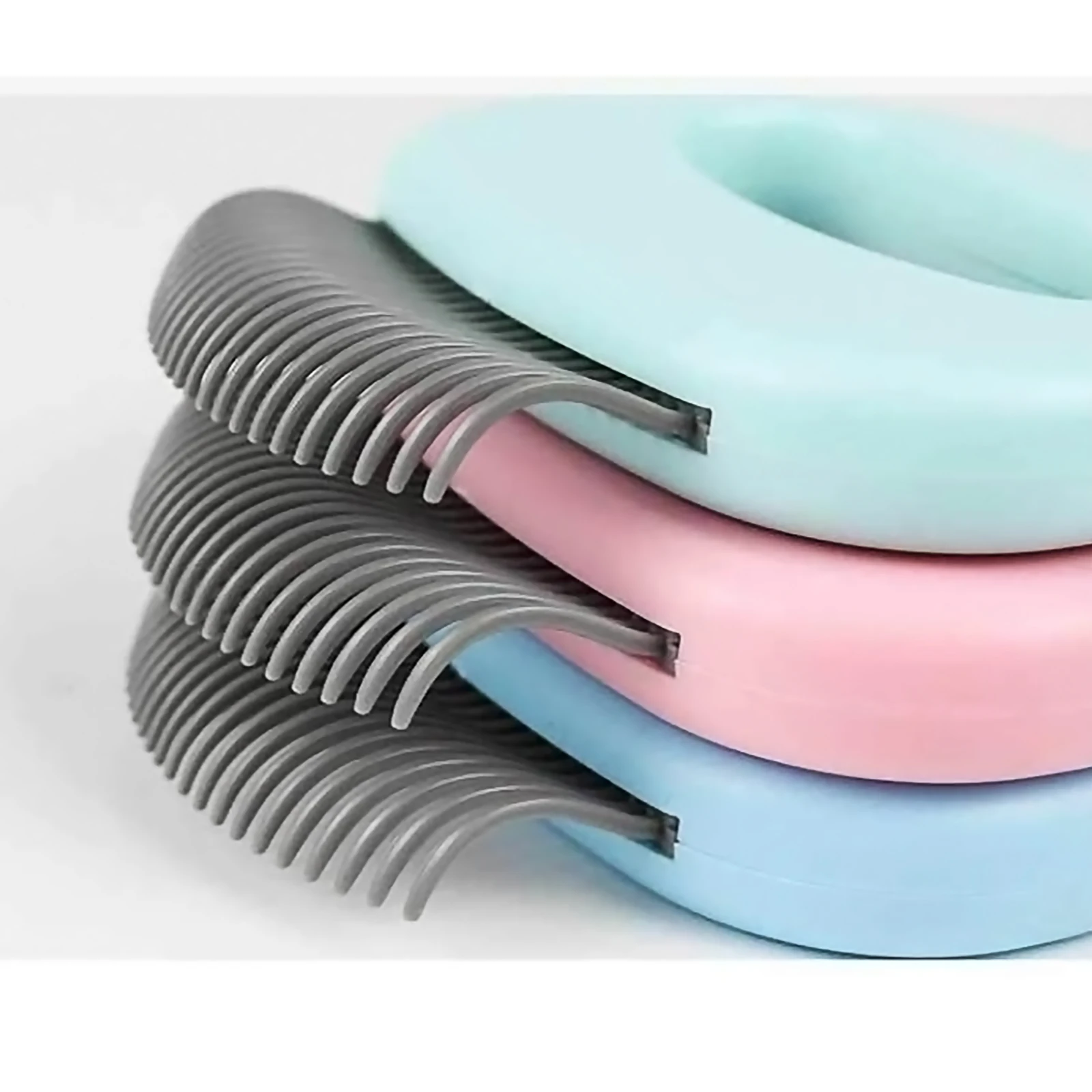 Mini Pets Comb Massage Brush Shell Shaped Handle Pet Grooming Tool To Remove Loose Hairs Only for Cats | Дом и сад