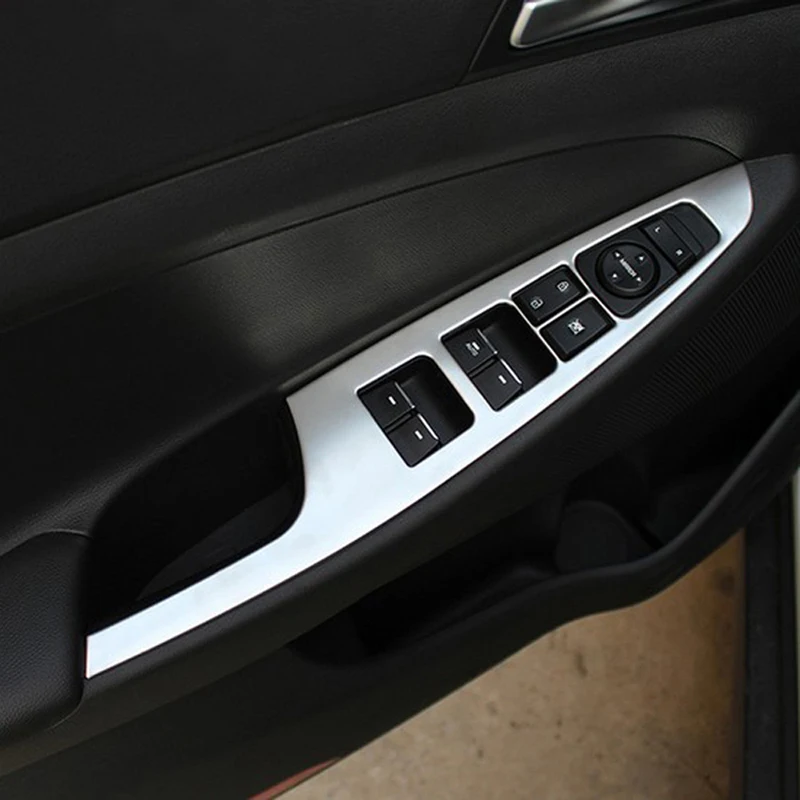 Нержавеющая сталь для Hyundai Tucson 2015 2016 аксессуары двери окна стекло лифт