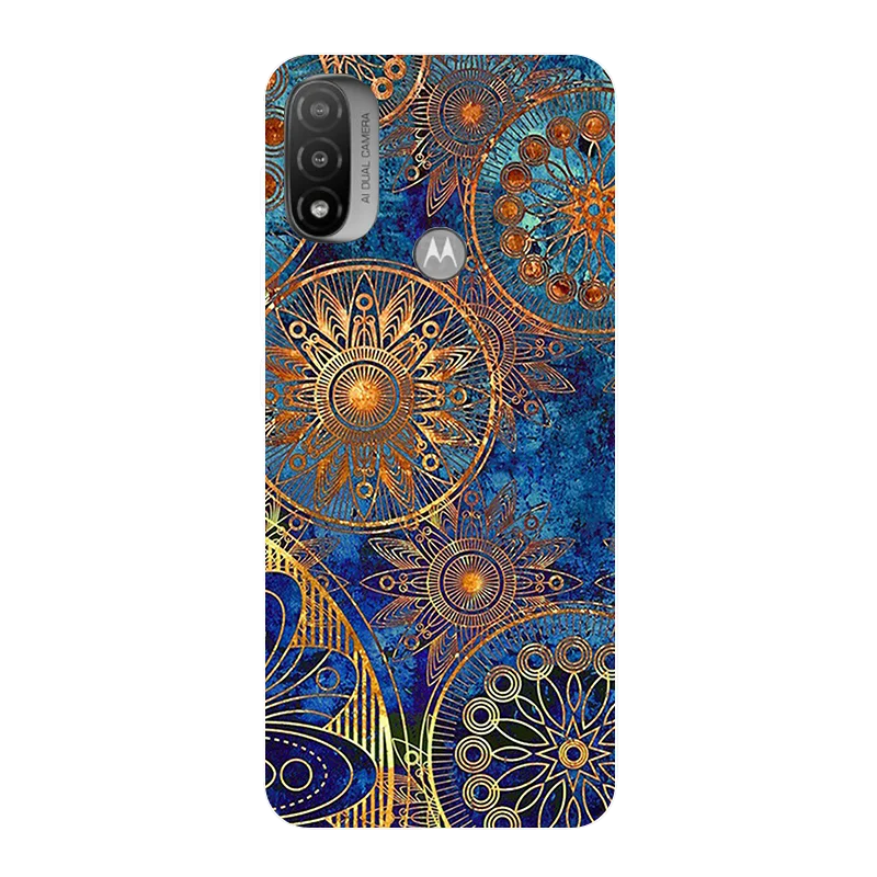 phone case for motorola moto e20 cover for moto e20 case silicon soft flower painted funda for motoe20 e 20 2021 protective case free global shipping