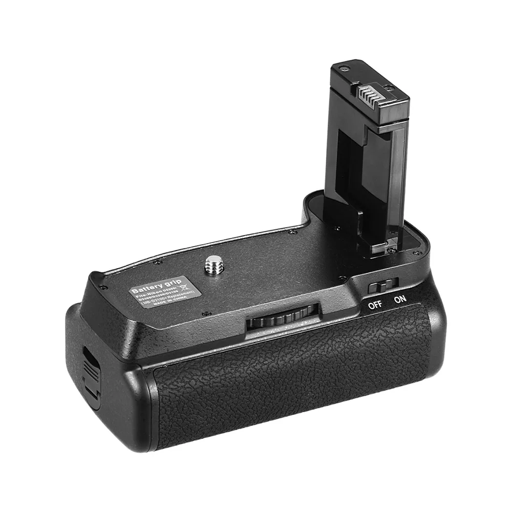 Soporte de empuñadura de batería de cámara Vertical para Nikon D5300 D3300 D3200 DSLR, EN-EL14 de cámara alimentada por batería con Control remoto IR