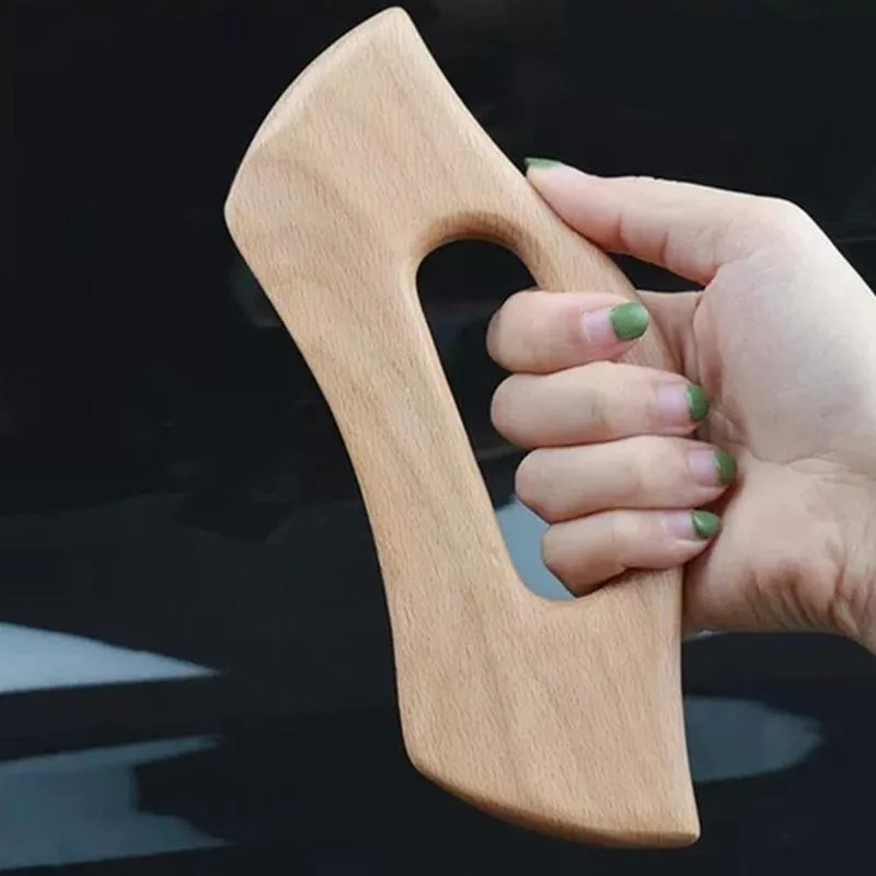 

Wooden Guasha Massage Scraper Pressure Therapy Acupoint Massager Body Gua sha Health Care Handle Massage Tool