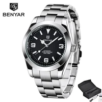 benyar 2021 new mens automatic mechanical watch top brand casual watch fashion waterproof sports watch mens watch reloj hom