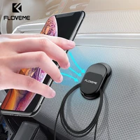 FLOVEME Magnetic Car Phone Holder Multifunction Mini Hook Mobile Phone Holder Magnet Wall Phone Holder Car Mount GPS Stand