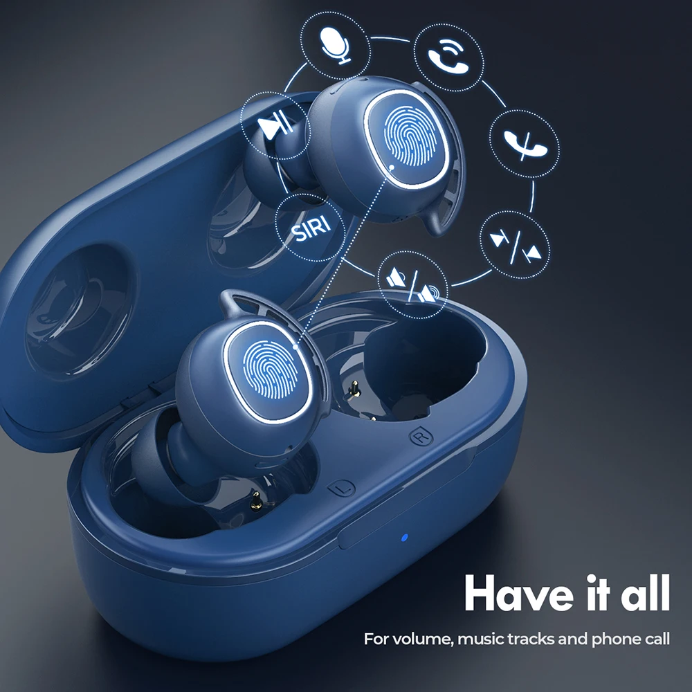 Водонепроницаемые беспроводные наушники Mpow M30 Bluetooth 5 0 IPX8 TWS с мощным басом и