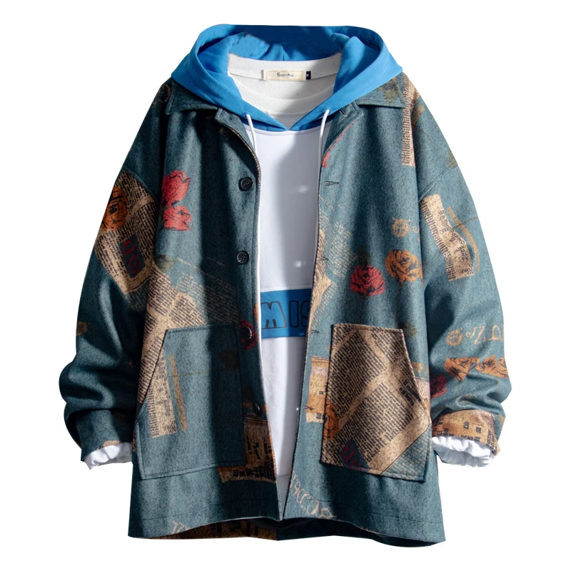 По сравнению с Размеры d в стиле хип-хоп винтажном Кожаная куртка для мужчин есть