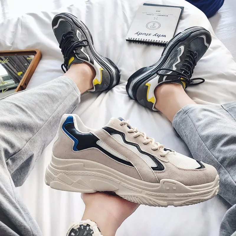 

Мужские кроссовки на платформе Tenis Masculino Adulto, кроссовки из вулканизированной резины разных цветов, N10-07, 2019