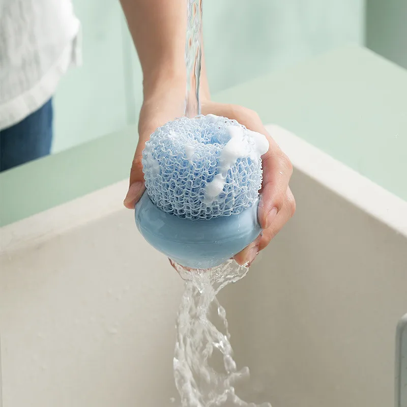 JO LIFE стальная проволочная щётка для чистки шариков с ручкой кухонного очистителя