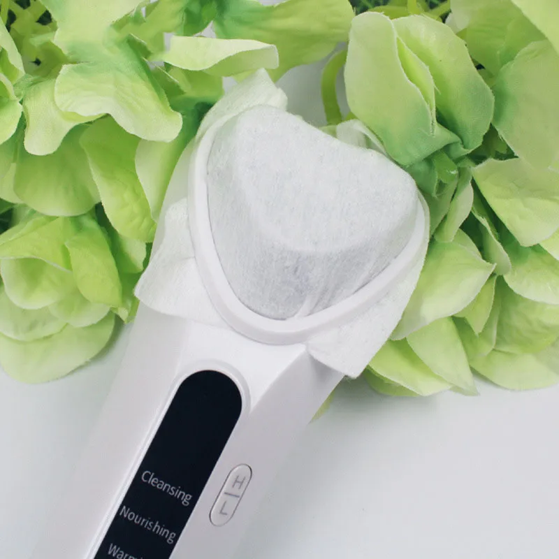 

Ultrasonic Ion Vibration Deep Clean Skin Tightening Device Hot Compress Facial Care Device Wrinkle Removal Skin Tightening