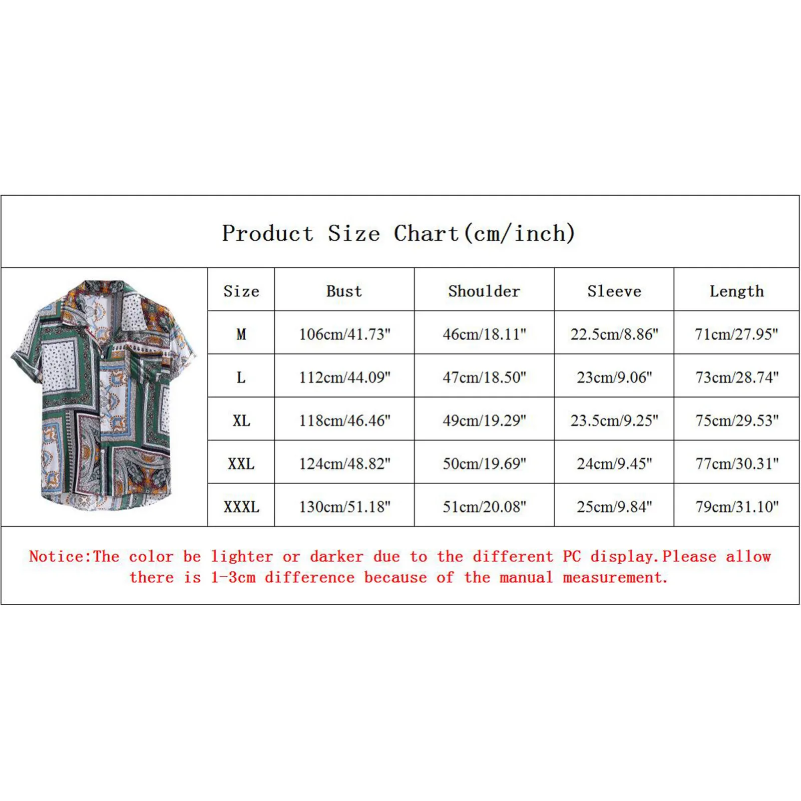 

Vintage Ethnic Printed Shirts For Men Turn Down Collar Short Sleeve Loose Casual Shirts Hawaiian Shirt Male Casual Chemise Homme