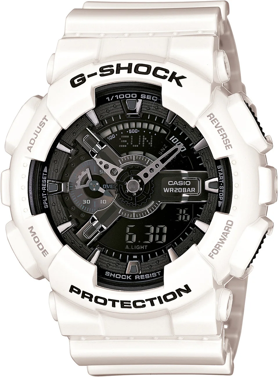 

Механические Мужские наручные часы Casio GA-110GW-7ADR G-Shock, популярные модные спортивные часы с европейским и американским рисунком, 100% оригинальн...