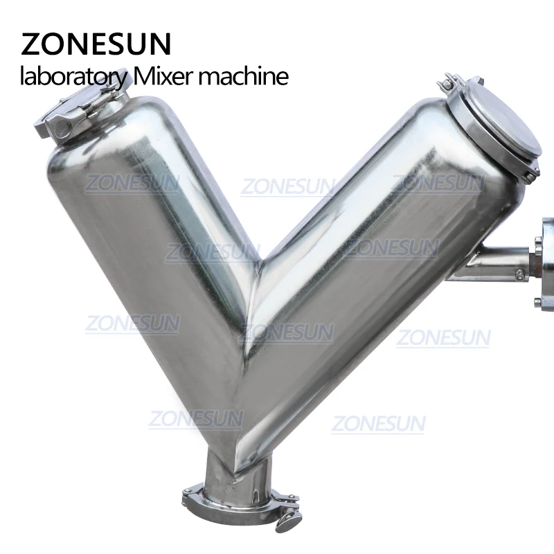 Миксер для порошков ZONESUN V5 миксер сухой пудры из нержавеющей стали блендер