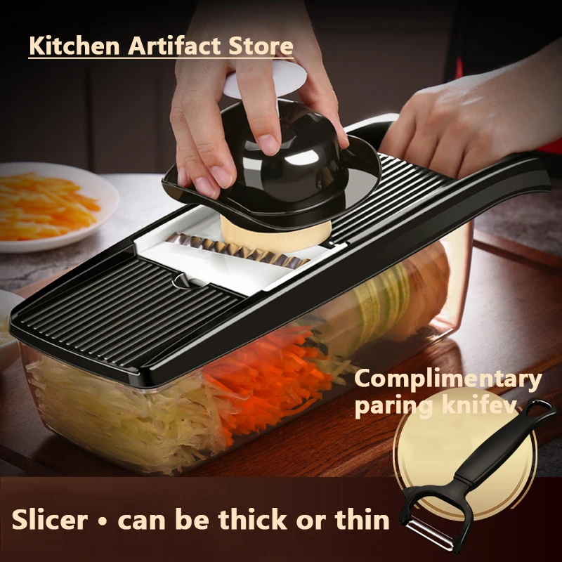 Restaurant and kitchen supplies potato cucumber slice multi functional vegetable cutting tool turnip fruit slicer | Дом и сад