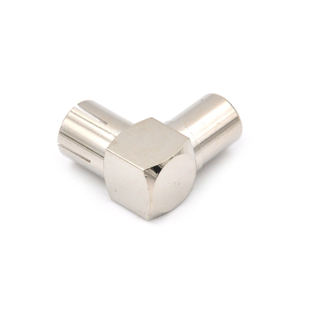 ZLinKJ практичный ТВ Штекер для F Женский Джек 90 градусов голова прямоугольный Тип