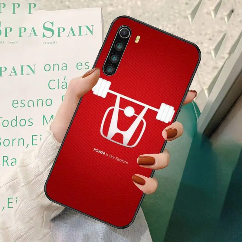 

Car Brand Shell For Phone Case For Redmi 7 8 9 A K20 30 Pro Note 8 9 Pro 9s Honda