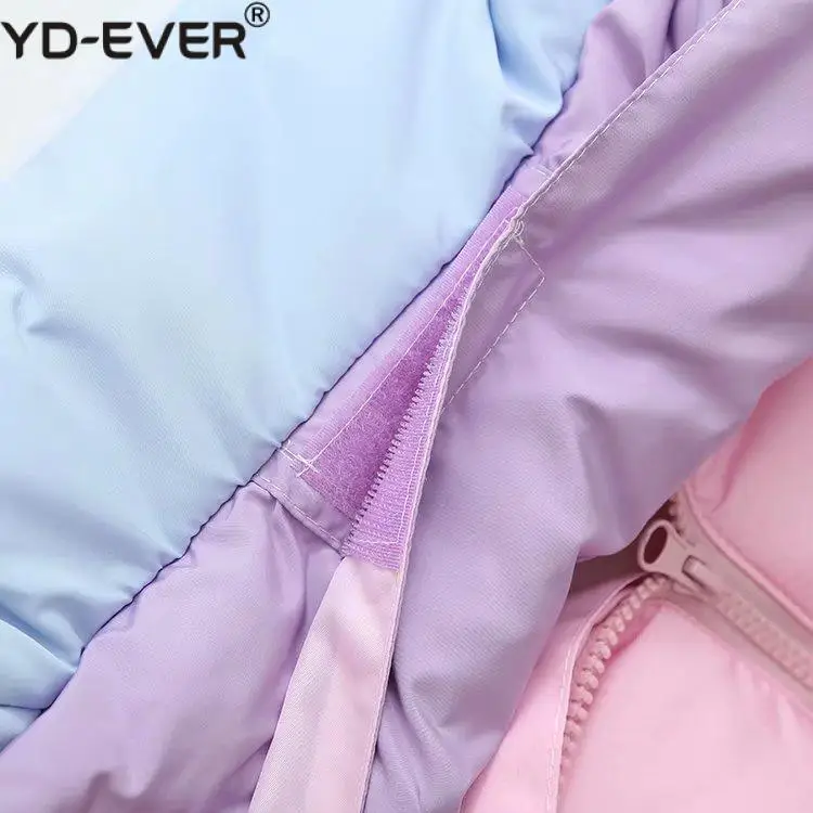 Женская зимняя куртка бомбер с капюшоном в стиле Харадзюку|Женские куртки| |