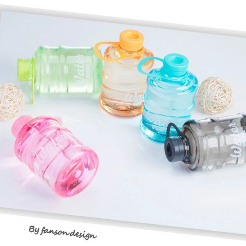 

650Ml Large Capacity Water Bottle Life Outdoor Bpa Free Portable Sport Shaker Protein Water Bottles Handgrip Gym Fitness Kettle