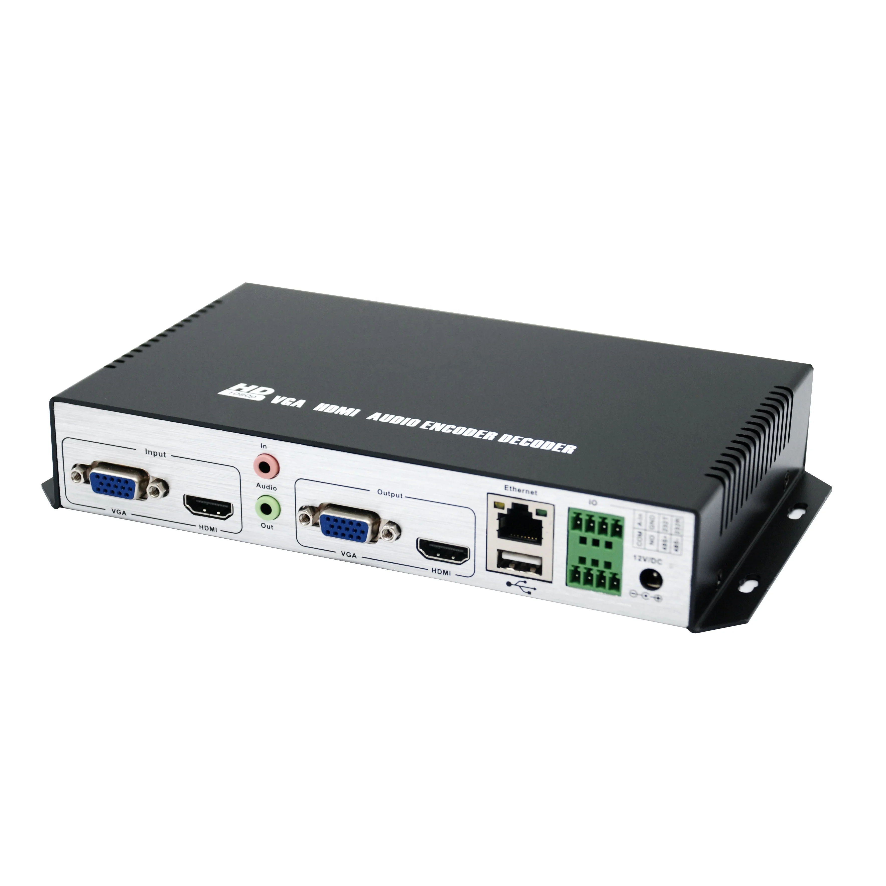 

1080p HDMI VGA KVM h264 MPEG4 video streaming encoder and decoder
