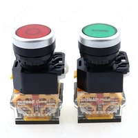 la38 momentary push button switch round 22mm flat click switches industrial equipment electrical equipment supplies