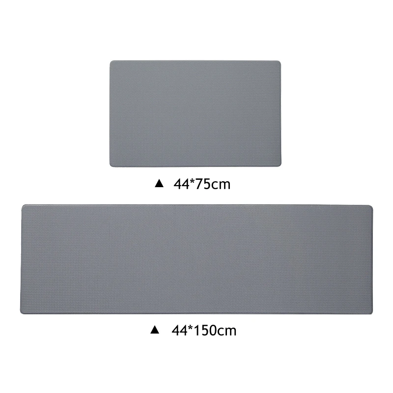 oilwaterproof kitchen carpet durable low rebound anti slip pu bathroom mat decoration long solid floor mat easy to clean rug free global shipping