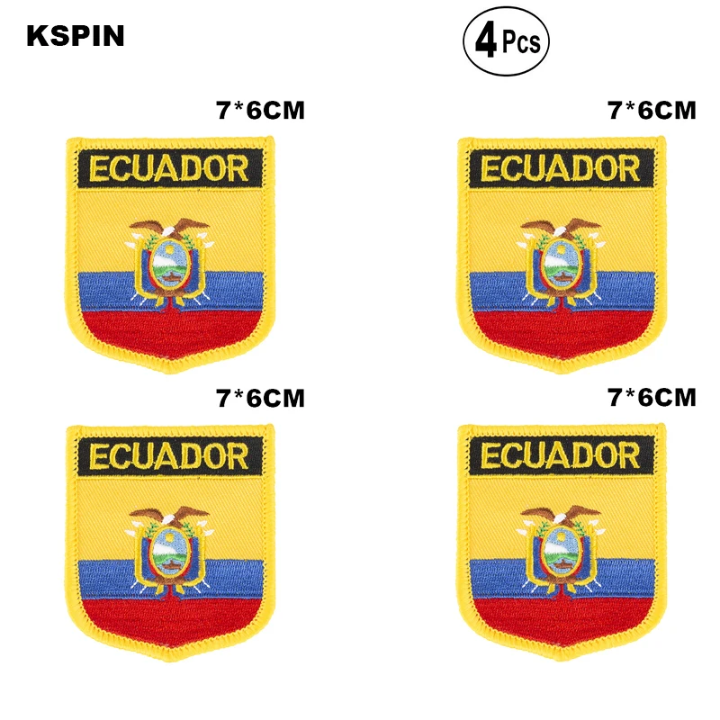 Того Shiled форма флаг нашивки с национальным флагом для одежды DIY украшения PT0051-S |