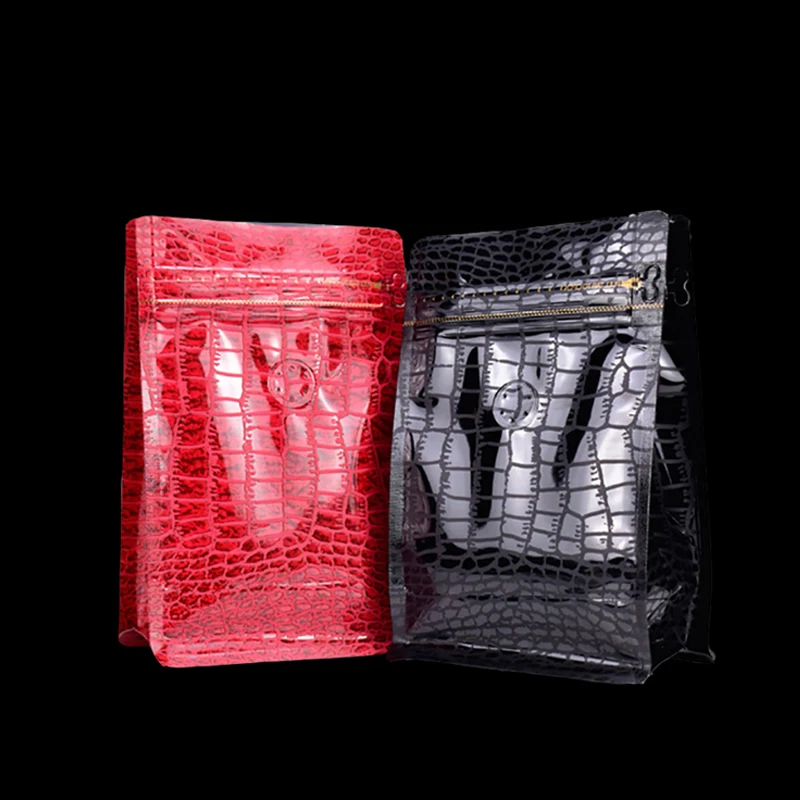 Кофейные орехи с узором под крокодила оригинальный пакет для упаковки