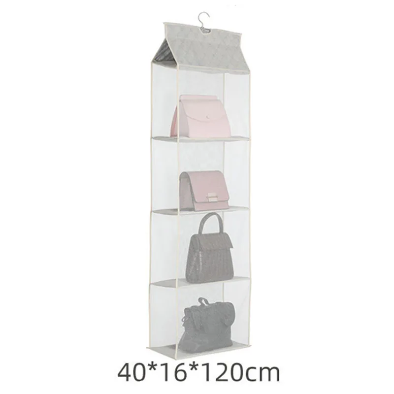 

Hanging Bags Handbag Organizer for Wardrobe Closet Dust-proof Storage Bags Purse Big Handbag Tote Bag Organizer Hanger Pouch