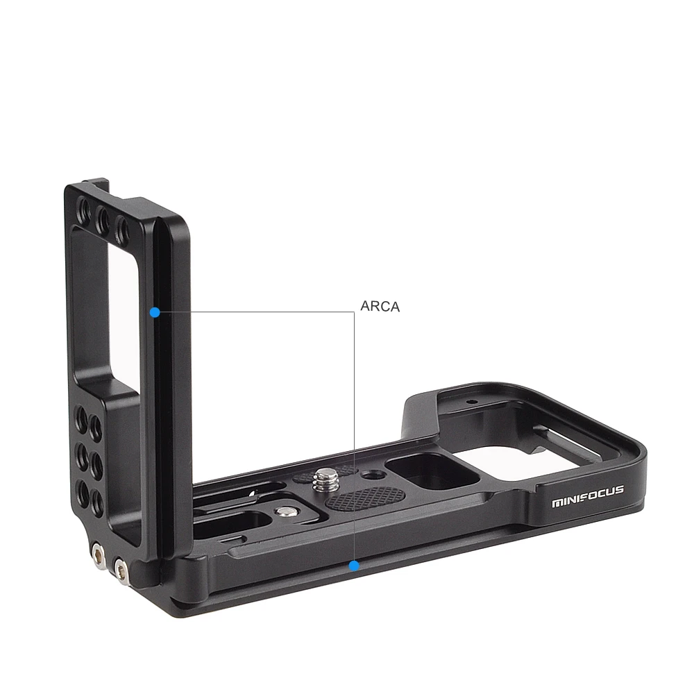 A7M4 A7R4 L кронштейн для sony A7R IV A74 Arca-Swiss Стандартный L пластина с холодным башмаком удлинитель Регулировка Монтажная пластина