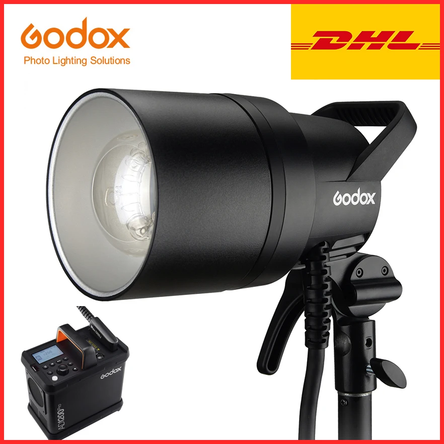 Вспысветильник для фотостудии Godox AD1200Pro AD1200 Pro 2 4 Вт 1/8000 ГГц TTL 5600 HSS 40