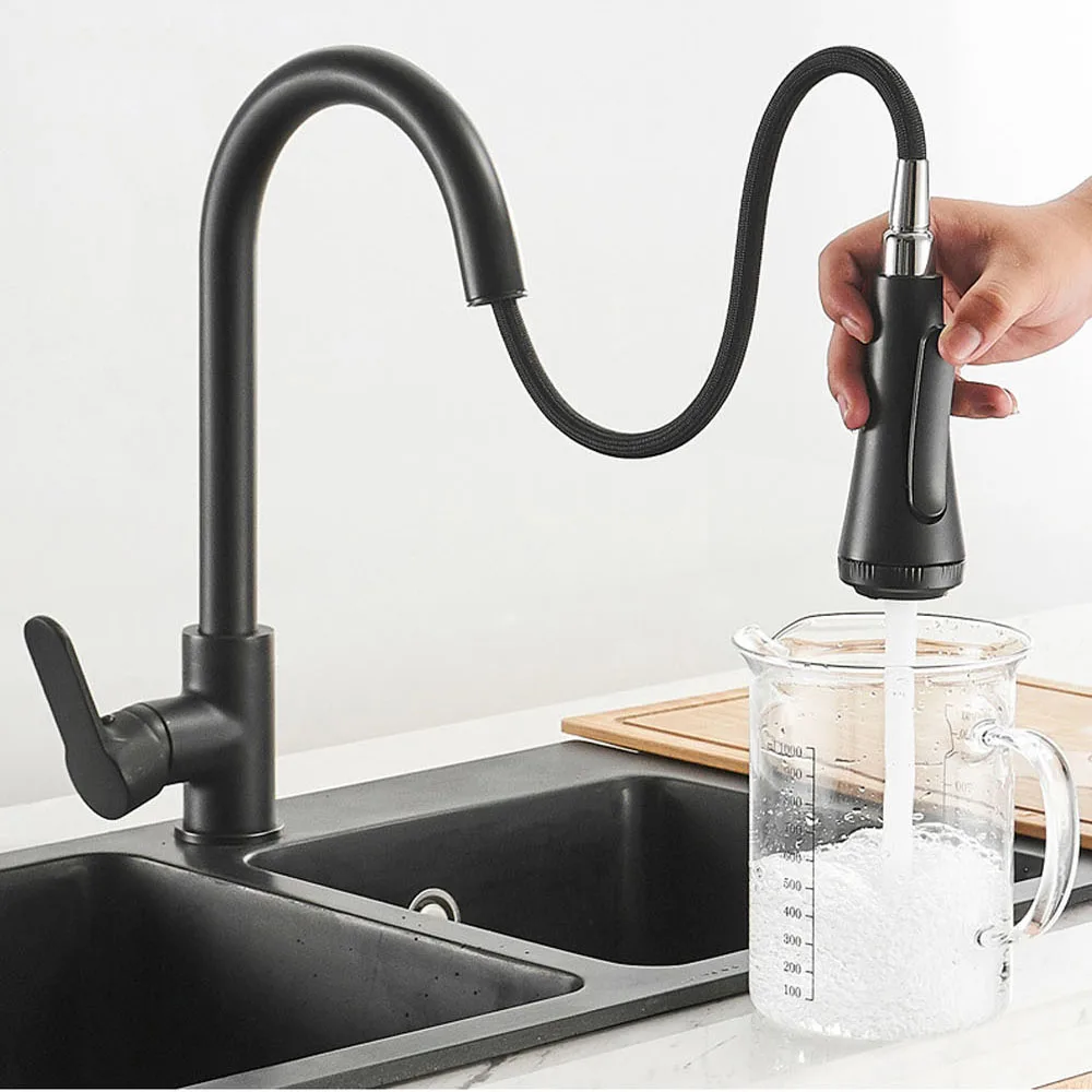 Многофункциональный кухонный кран из нержавеющей стали 304 смеситель для