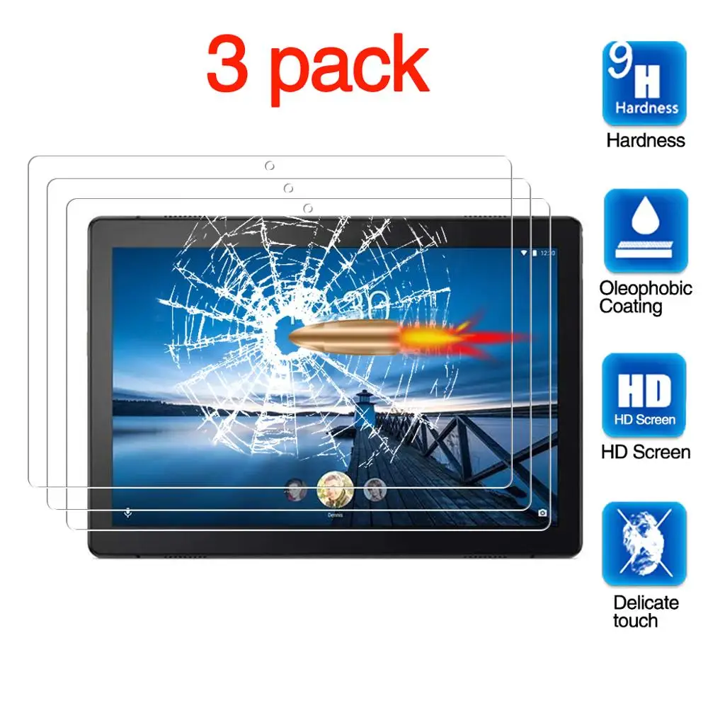 

for Lenovo Tab M10 HD TB-X505F /TB-X605F Screen Protector, Tablet Protective Film Anti-Scratch Tempered Glass for Lenovo Tab M10