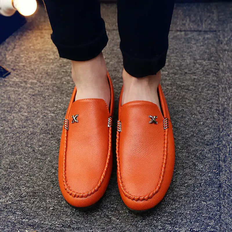 Новое поступление мужская повседневная обувь сезон осень кожаные мужские лоферы