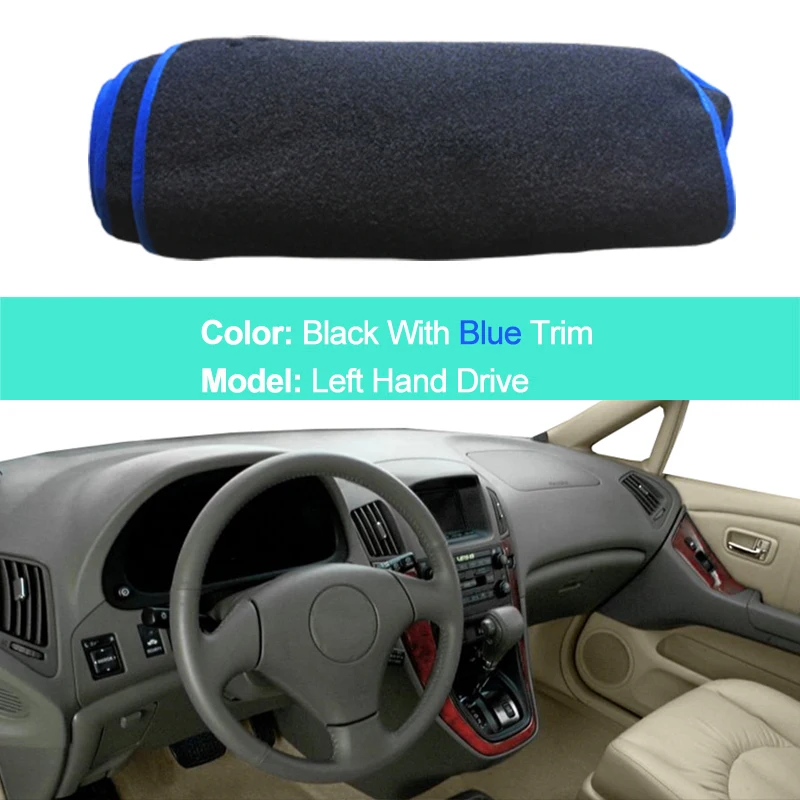 

Коврик для приборной панели автомобиля Toyota Harrier 1997-2003, защита от солнца и УФ-лучей