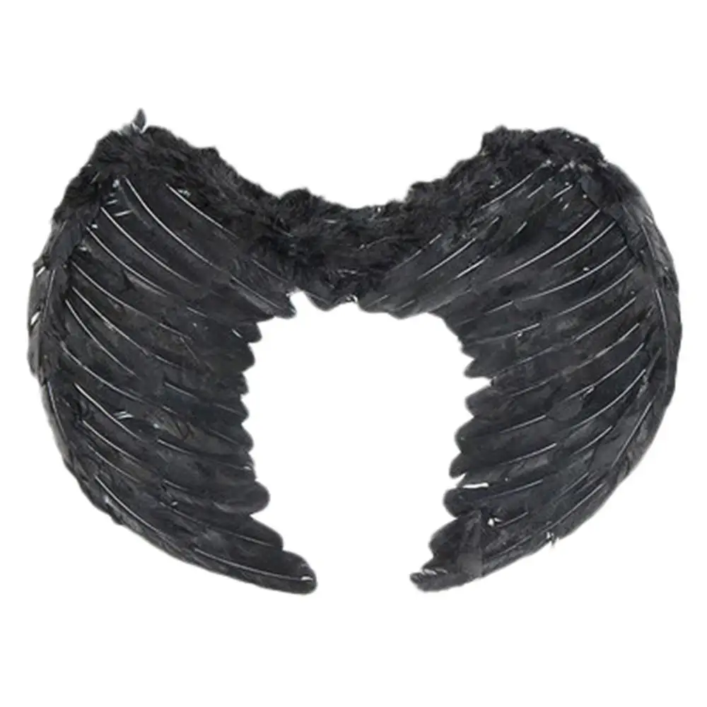 

Halloween Angel Bird Feather Plume Wings Mardi Gras Cosplay Adult Pretend Play Dress Up Costume Wings Festival Party Supplies