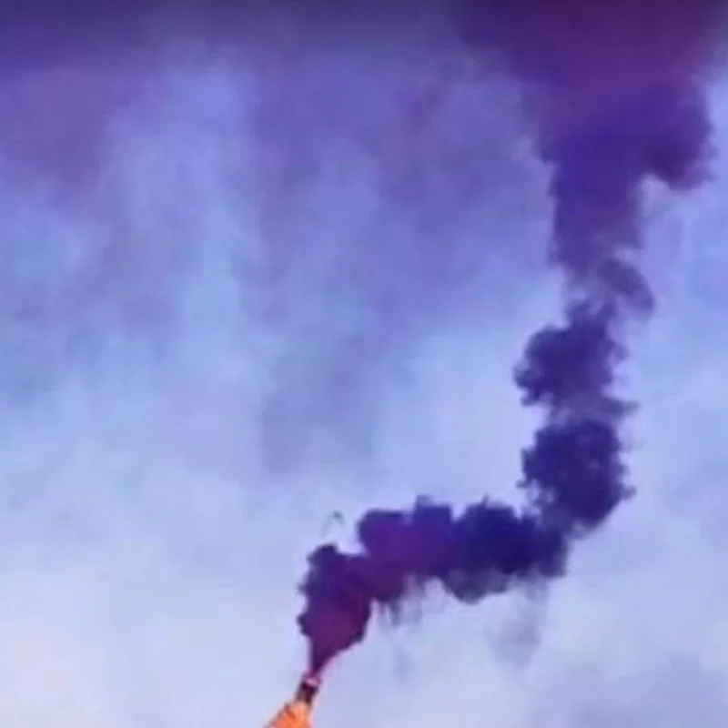 Цветной дым трюки реквизит Fire Tips забавная игрушка пиротехника торт туман Маг