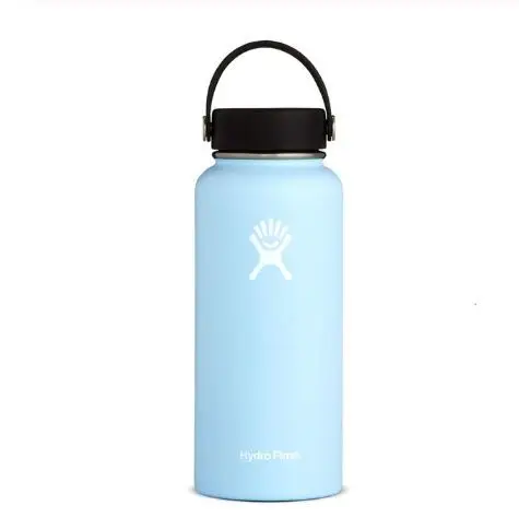Frost Гидрофляга бутылка воды Фрост 32 унции Hidro фляжка сиреневый 40 унций Hyrdoflask 18 унций дропшиппинг Рождественский подарок - Цвет: Frost