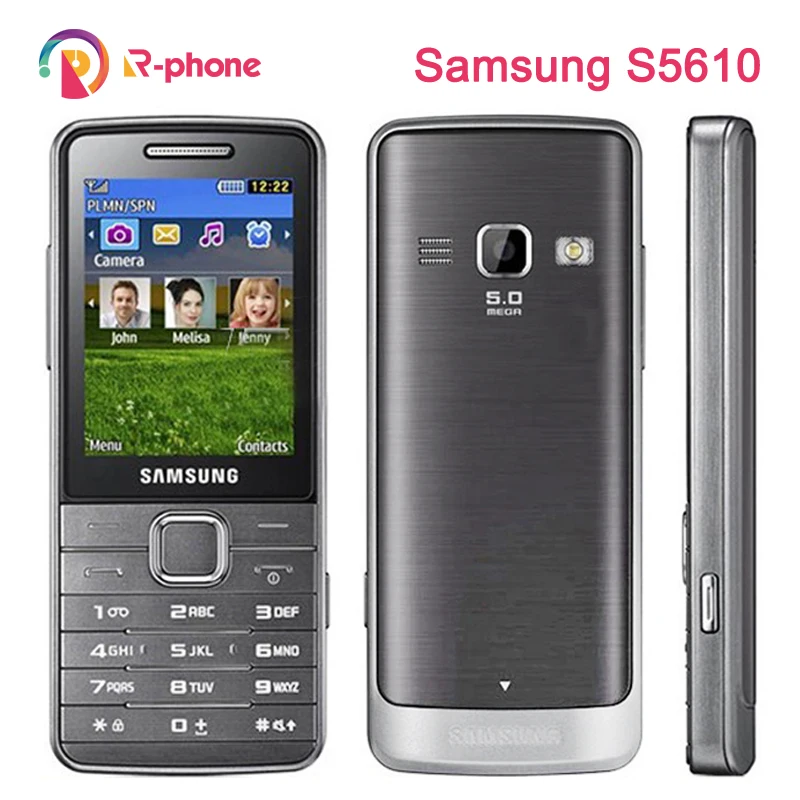 Samsung S5610 S5611 отремонтированный мобильный телефон 2G 3G разблокированный 2 4 &quot5MP