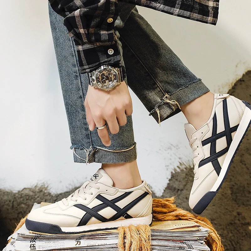 

Spring and autumn male father shoes ghost tomb tiger shoes outdoor leisure small white shoes breathable men's sports shoes