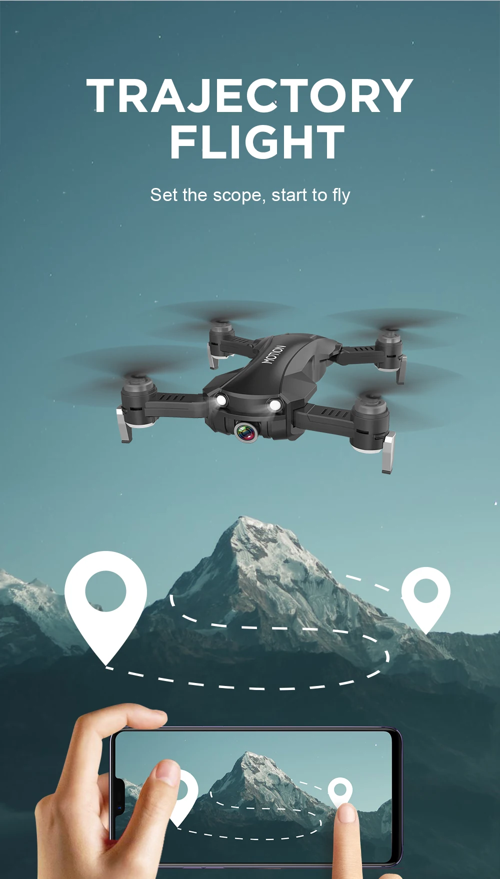 HYR10 Дрон GPS 5G WiFi Регулируемая 2K камера селфи-Квадрокоптер RC более низкая мощность возврат Безголовый режим FPV Дроны с камерой HD