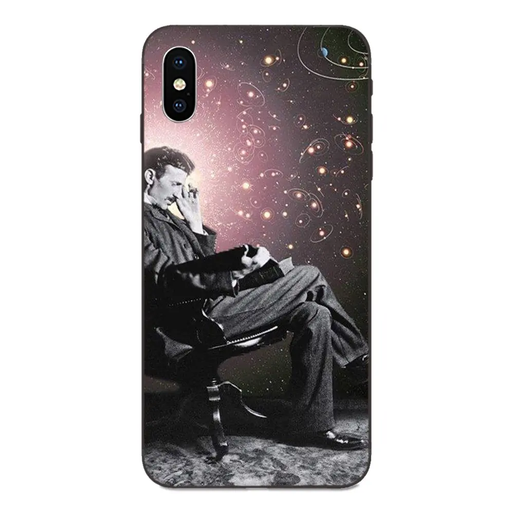 Секреты о Nikola Tesla для Xiaomi Redmi Note 3 S 4 4A 4X 5 5A 6 6A 7 7A K20 Plus Pro S2 Y2 Y3 мягкий ТПУ чехол |